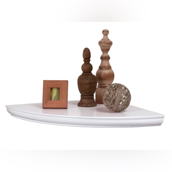 Arshawn Corner Shelf by Winston Porter in White - Picture 2 of 5